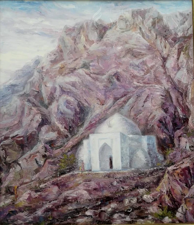 Parawbibi Sanctuary, by Dovran Hydyrov, Oil on canvas